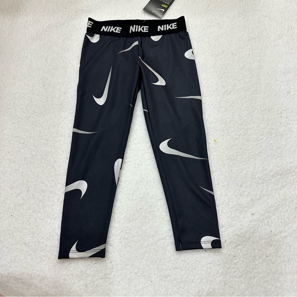 Girls Black Nike Leggings